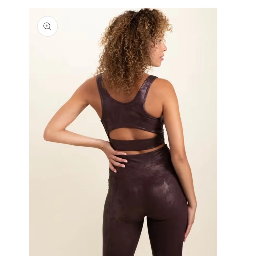 Shannon Foil Sports Bra